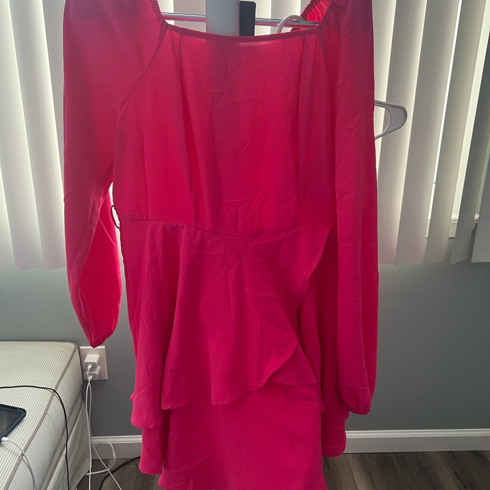 SHEIN Pink Mini Dress